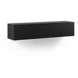 Marckeric Črna TV omarica 180x38x35 cm Daroca – | Shoptok.si