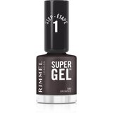 Rimmel London Super Gel gel lak za nohte brez uporabe UV/LED lučke odtenek 103 Brownie 12 ml | Shoptok.si
