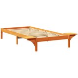  Krevetna konstrukcija Vosak smeđa 100 x 200 cm | shoptok.hr