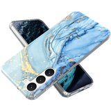 INORCO Za Samsung Galaxy S23 GW18 IMD marmorni ovitek za telefon PC+TPU ovitek za telefon, (22032937) Cene