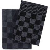  Set ručnika od 20 komada crno-sivi pamučni | shoptok.hr