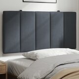  Jastuk za uzglavlje Hanko tamno sivi 100 cm baršun - Tamno siva 100 cm 1 | shoptok.hr