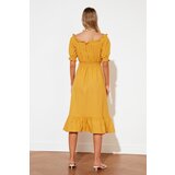 Trendyol Women's dress Pleated narandžasta | ePonuda.com
