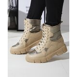 Resti Light brown women's uninsulated bagger boots Qertera- Footwear | ePonuda.com