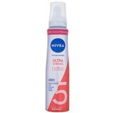 Nivea Ultra Strong Styling Mousse oblikovanje pričeske močna fiksacija 150 ml za ženske | Shoptok.si