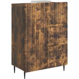  Kreveta Dimljeni hrast 66 x 34,5 x 91,5 cm Konstruirano drvo | shoptok.hr
