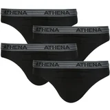 BASIC COTON Pack de 4 Crna