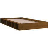 Okvir za krevet boja meda 75x190 cm mali od masivnog drva | Eponuda.com