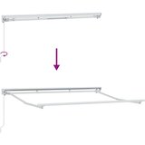  Retraktilna tenda Rumena in Bela 300 x 200 cm, (5000206810) | Shoptok.si