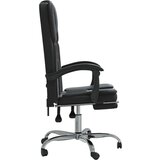  Uredski naslonjač od umjetne kože crni | shoptok.hr