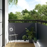  Balcony ekran Tamnosiva 1000 x 100 cm poliratan | shoptok.hr