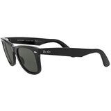 Ray-ban Wayfarer Classic RB2140 901/58 Polarized L (54) Črna/Zelena cene