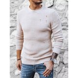 DStreet Sweter męski beżowy