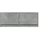  Zidni TV ormarić s LED svjetlima boja betona 100x31x38 cm | shoptok.hr