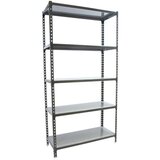 SIMONRACK regal 180X90X50cm, 5P/180kg, antracit/galva | Shoptok.si