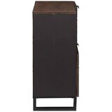  Komoda Smeđa 80 x 33 x 75 cm masivno drvo manga | Eponuda.com