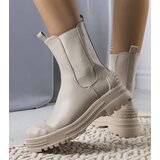 Gemre Beige women's ankle boots Crispo | shoptok.hr
