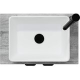  Kupaonski umivaonik s sudoperom Siva Sonoma 54 x 35 x 83 cm | shoptok.hr