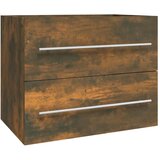 Ormarić za umivaonik boja dimljenog hrasta 60x38,5x48 cm drveni | shoptok.hr