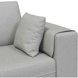  Kavč z blazino 3 pcs Oblačno siva blago, (5000138102) | Shoptok.si