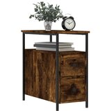  Noćni ormarići 2 kom boja hrasta 30x60x60 cm konstruirano drvo | shoptok.hr