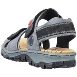 Rieker Sandale za hodanje golublje plava / svijetlocrvena / crna | shoptok.hr