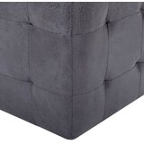 Noćni ormarići 2 kom sivi 30 x 30 x 30 cm umjetna brušena koža | shoptok.hr