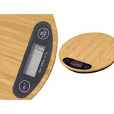  Digitalna kuhinjska vaga od bambusa 5000-1g LCD okrugla | shoptok.hr
