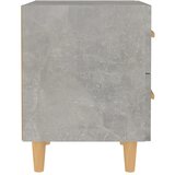  Noćni ormarići 2 kom siva boja betona 40 x 35 x 47,5 cm | Eponuda.com