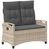  Vrtna klupa s jastukom 105 x 60 x 112 cm čelik | shoptok.hr