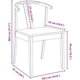  jedilni stol, bela | Shoptok.si