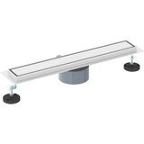 Tuš odtok 2-v-1 z 360° sifonom srebrna 50 cm, (5000112465) | Shoptok.si