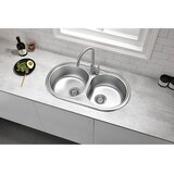 STIL Inox sudoper s dva korita, 79x44x18 cm | shoptok.hr