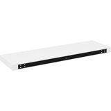  Plutajuće zidne police 4 kom sjajne bijele 80x23,5x3,8 cm MDF | shoptok.hr
