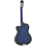  12-dijelni set gitare Western s ujednačivačem i 6 žica plavi | shoptok.hr