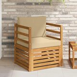  Set vanjskih sofa Čvrsto drvo akacije i poliester | shoptok.hr