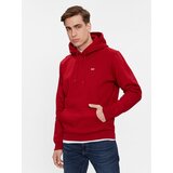 Tommy Jeans Jopa Tjm Regular Fleece Hoodie DM0DM09593 Rdeča Regular Fit | Shoptok.si