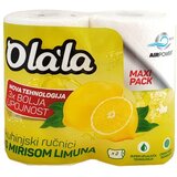 OLALA Papirnate brisače v roli Olala limona (23 cm, 2 rol/pak, bele) Cene