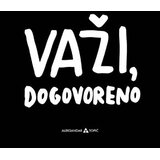Aca Top Cat Nalepnica Važi, dogovoreno, 7.5x5.5cm, Crna Cene