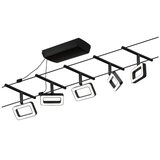 PAULMANN 94485 - Komplet 5xLED/4,8 W sajlni sistem FRAME 230 V crna | Eponuda.com