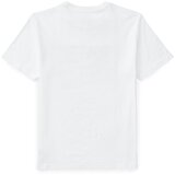 Polo Ralph Lauren Majica 'FLAG' bež / mornarsko plava / crvena / bijela | shoptok.hr