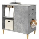 Mačja hiša Beton 72 x 42.5 x 70 cm Konstruiran les, (5000111174) | Shoptok.si