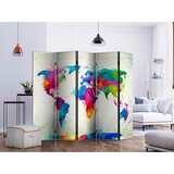 Artgeist Paravan The Map Of Happiness I, 5-Delni, Dvostranski | Shoptok.si