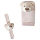 Interbaby zvečke za ruke i stopala, Medo roza | shoptok.hr