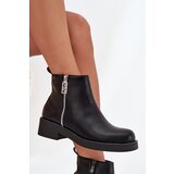Boto Warm Low Women's Boots With Zircons Black Vionna | Eponuda.ba