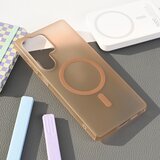  Torbica Magsafe Matte PC za Samsung S938B Galaxy S25 Ultra braon Cene