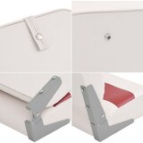  4-dijelni set sklopivih sjedala za brod s visokim naslonom | shoptok.hr