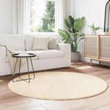  Čupavi tepih s visokim vlaknima NAVARRA krem 160x160 cm | shoptok.hr