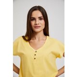 Marisse Women's Blouse L-Ts-4416 Yellow | shoptok.hr