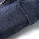  Dječja majica s kapuljačom i patentnim zatvaračem tamnoplava 92 | shoptok.hr